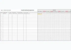 Six-week look ahead programme
