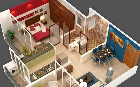 3D architectural walkthrough