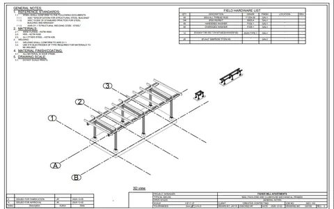 Apartments shop drawings