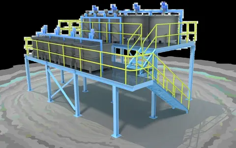 Metal fabrication — structural platform
