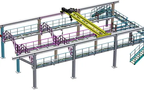 Steel detailing shop drawings