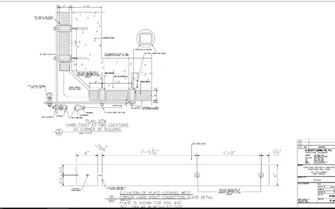 Structural drawing — framing