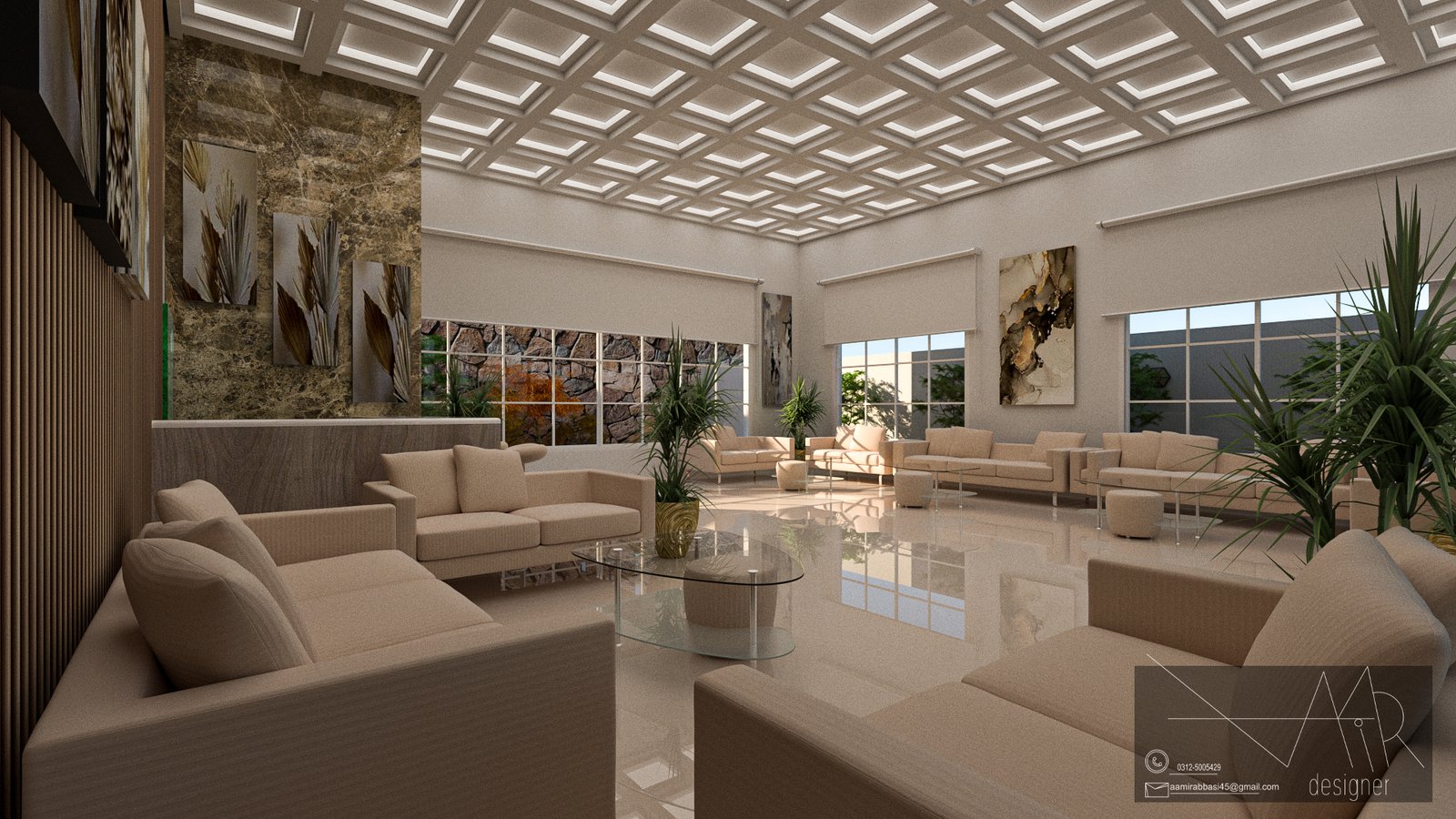 Interior 3D Designing