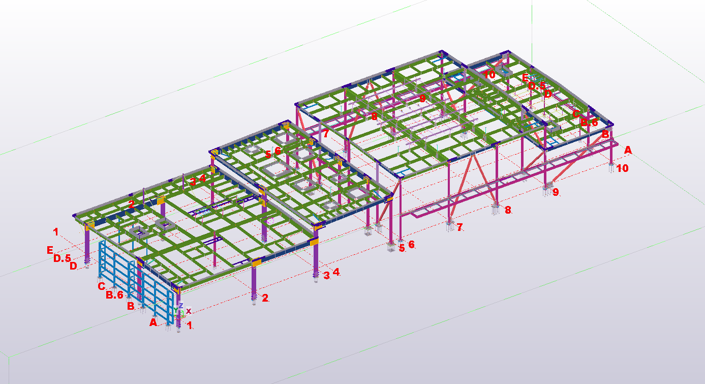 Steel Connection Shop Drawings